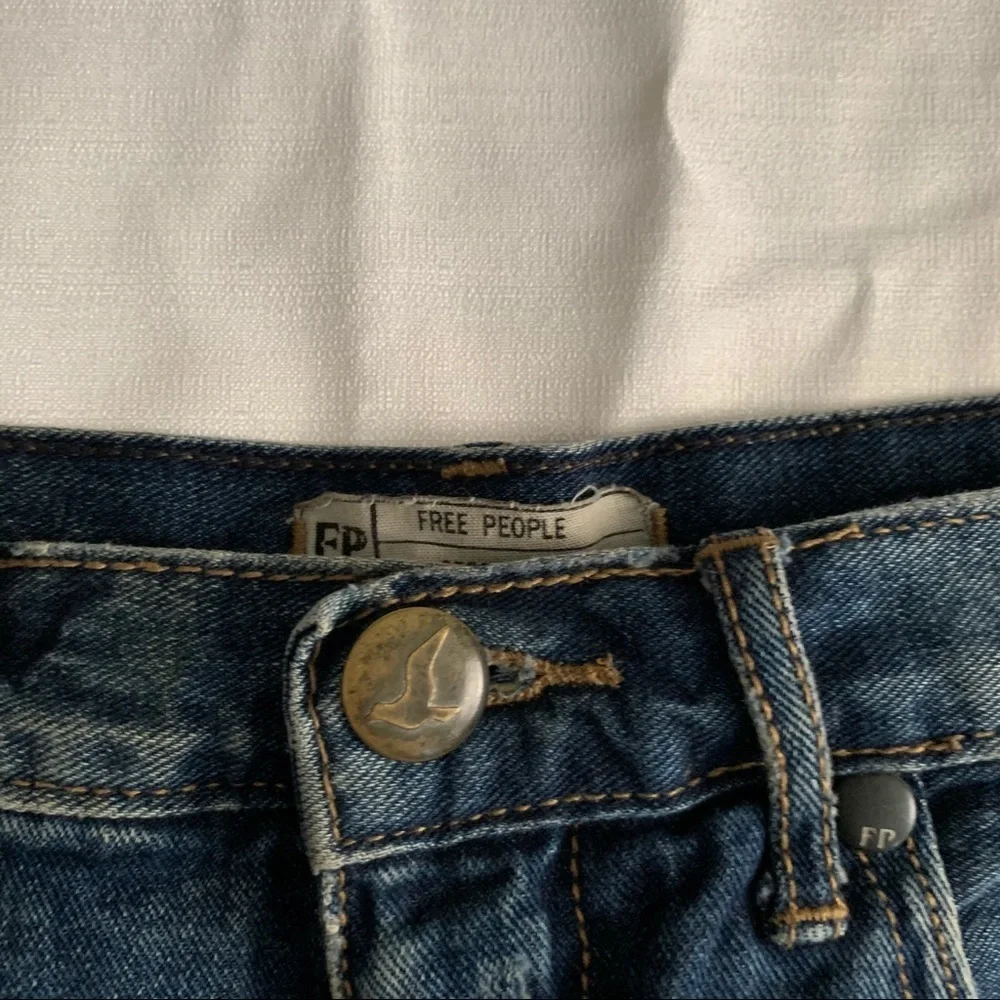 Free People Jean shorts